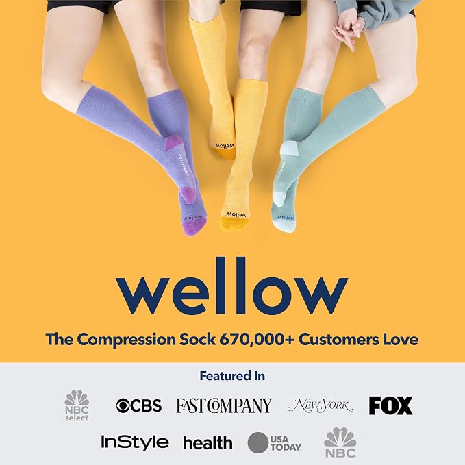 Aerolite+ Knee High Summer Compression Socks for Women & Men 18-25mmHg – Circulation Support & Swelling Relief for Travel, Nurses, Pregnancy – Breathable, Lightweight & Moisture-Wicking Bamboo - Image 6