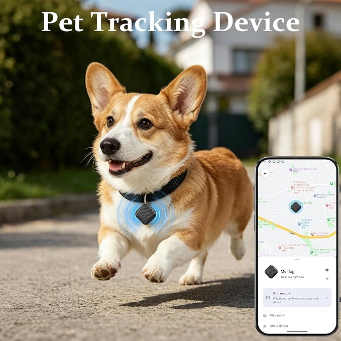 Mini GPS Tracker for Vehicles No Subscription, iOS Only, 4 Pack | Hidden Tracking Device, Car Tracker Work with Apple Find My, Vehicle Tracker with Audio for Kids, Dogs, Key, Luggage - Image 4