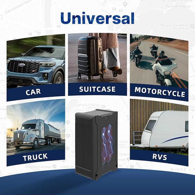 GPS Tracker for Vehicles, Magnetic Waterproof 4G LTE Car Tracker, 6000mAh Battery Up to 90-Days, Tracking Devices for Cars Hidden, Geo-Fence, Lifetime Support, Subscription Required - Image 8