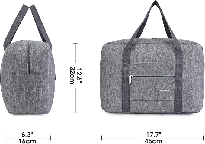 For Spirit Airlines Personal Item Bag Foldable Travel Duffel Bag Tote Carry on Luggage Duffle Overnight for Women and Men - Image 8