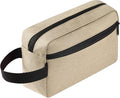 Icramsy Travel Toiletry bag Toiletry bag for women men Hanging Cosmetic bag Travel accessories for Women Men (Khaki) by Icramsy