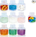 1oz/30ml Leak Proof Plastic Bottles with Caps for Liquids Sample, Reusable Small Bottles Containers for Travel, Camping and Hiking (Translucent, 10 Pcs) by UMETASS