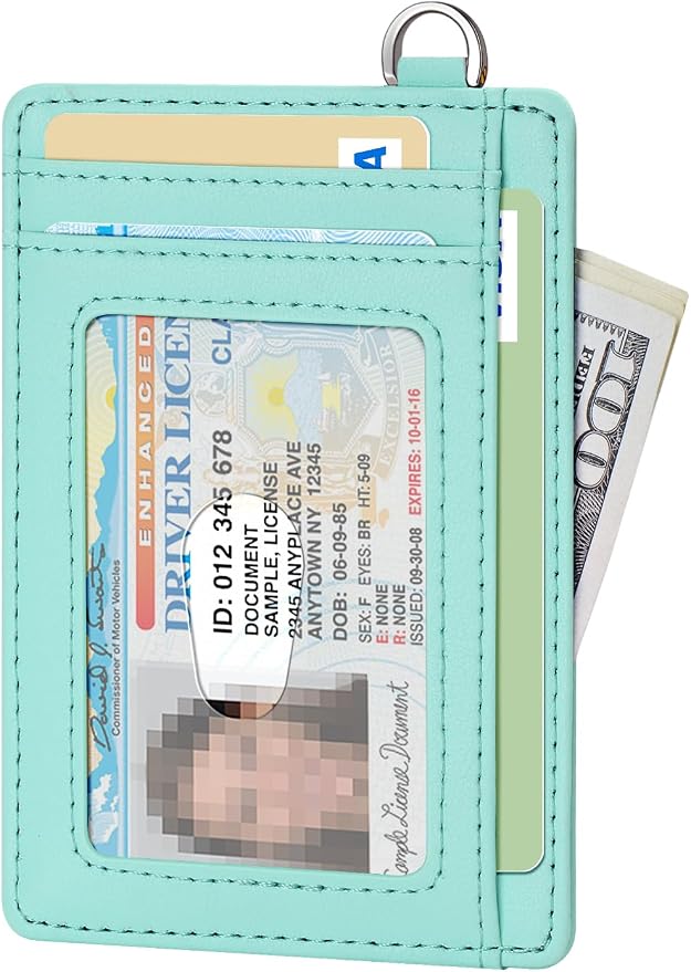 FurArt Slim Minimalist Wallet RFID Credit Card Holder for Men | slim minimalist compact rfid id window thin - Image 2