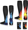 NEWZILL Medical Compression Socks for Women & Men, 20-30 mmHg Knee-High Support for Circulation, All-Day Comfort for Work Travel Running Cycling and Fitness by NEWZILL