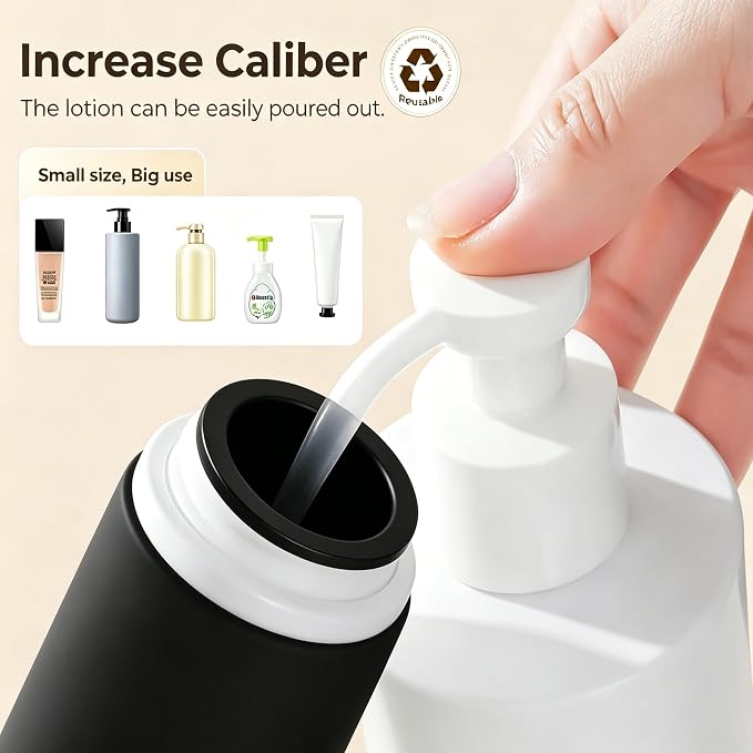 17 Pack Travel Bottles for Toiletries, TSA Approved Leak Proof Silicone Travel Containers for Toiletries with Label-Black+DarkBlue+ DarkGreen+Khaki - Image 5