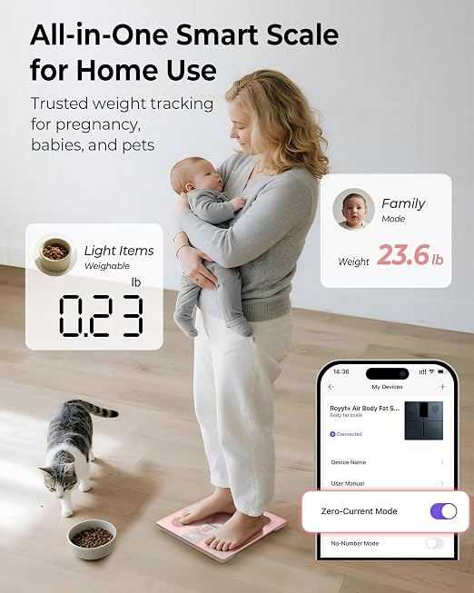 Smart Scale for Body Weight, BMI, Body Fat, 400 lbs, FSA Eligible | HSA Eligible, Professional Bathroom Digital Scale with Muscle Mass Accurate Bluetooth Home User Health Equipment Sync Apps - Image 7