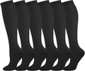 Compression Socks for Women Men 15-20 mmHg Knee High Support for Nurses, Travel, Pregnancy, Athletic by Dorobios