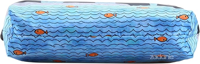 Beach Tote Bags Travel Totes Bag Shopping Zippered Tote for Women Foldable Waterproof Overnight Handbag - Image 7