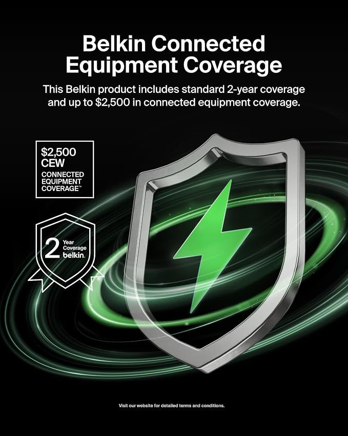 Belkin 10K 23W Portable Charger Power Bank, Integrated USB C and LTG Cables | Fast Charging, iPhone 17, Samsung Galaxy, Pixel, Airpods, iPad, Battery Pack, USB C Port, USB C Cable, Lightning Cable - Image 11