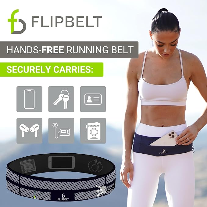 FlipBelt Zipper Running Belt, Waist Pack for Fitness and Running, US Company - Image 2