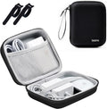 Charger Case for MacBook, Small Charger Organizer, Portable Pouch Travel Storage for Laptop Accessories, Waterproof for Magic Mouse, Power Bank,Charging Cords (Black)… by HOMEGYMFREE