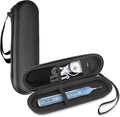 ProCase Toothbrush Travel Case for Oral-B & Sonicare -Black | Fits Oral-B Pro/IO Series & Sonicare, Hard EVA Cover, Storage Bag Holder with Mesh Pocket by ProCase