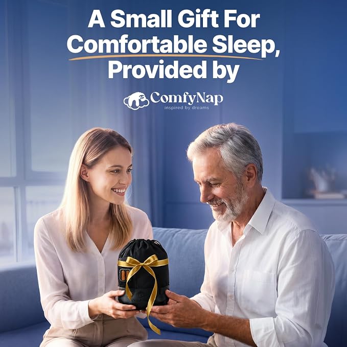 ComfyNap® Versatile Travel Neck Pillow for Airplane [Patented], 9 Positions in 3 Techniques, Plane Pillow with Pure Memory Foam, Travel Pillow with HeadRest Flight Sleep, Travel Essential - Mercury - Image 8