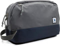 Travel Toiletry Bag 8L, Large Packing Cube with Waterproof TPU Wet/Dry Compartment by KalgoTeal