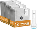Vacuum Seal Bags for Clothing Travel, with Electric Pump 12-Pack | Save 80% luggage space. Tear-resistant PA+PE. Smart travel essentials replacing compression packing cubes. by Unknown