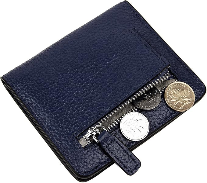 Small Leather Wallet for Women, Ladies Credit Card Holder RFID Blocking Women's Mini Bifold Pocket Purse - Image 6