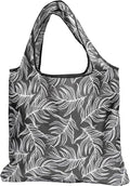 1 Pack Reusable Shopping Bag, Foldable Grocery Bag (Leaves) | Large Capacity, Washable, Grocery Tote, Utility Travel Shoulder Bag by MOLOVACase