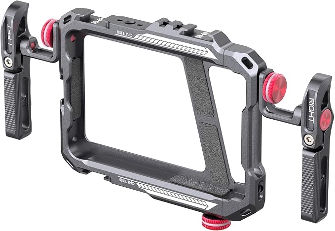 ULANZI Smartphone Video Rig with Handle LINO Filmmaking Case Aluminum Alloy | Phone Video Stabilizer Grip Tripod Mount for Video Maker Videographer with Cold Shoe for iPhone 16 15 Mini Pro Max 8 Plus by ulanzi