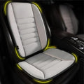 kingphenix Car Seat Cushion with Back Support Pillow, Memory Foam, Gray | Memory Foam Car Cushion for Long Driving, Truck, Office Chair, Tailbone and Lower Back Support by kingphenix