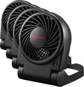 Honeywell HTF090B Turbo On-the-Go Personal Fan,Black – Small Portable Fan for Travel,(Pack of 4) by HoneywellPluggedIn