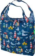 ECO CHIC Foldable Reusable Grocery Bags - Lightweight, Recycled & Reusable Shopping Bag - Waterproof Packable Tote by ECOCHIC