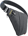 CCW Crossbody Sling Bag Multi-Purpose Anti-Thief Conceal Carry Bag for Men and Women Range, Travel, Outdoor by Asgens
