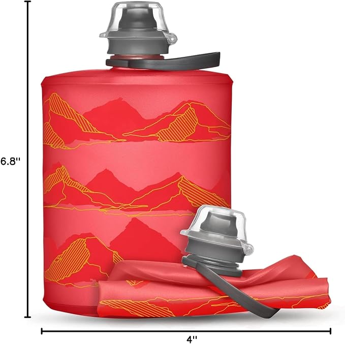 HydraPak Stow Collapsible Water Bottle – 350ml, 500ml, 1L – Ultralight, Leak-Proof, BPA-Free, Filter Compatible Travel & Hiking Flask - Image 7
