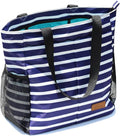 ESVAN Original Floral Tote Bag Large Shoulder Bag with Multi Pockets for Gym Travel Beach Daily Bags by ESVAN