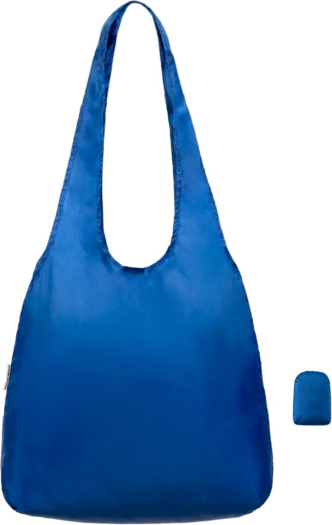 Nanobag Micro 12L Tote Foldable Packable Reusable Grocery Shopping Bag | 0.8 oz Premium Portable Collapsible Ultralight Pocket-Sized for Everyday Use & Travel by Nanobag