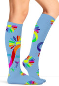 Cherokee Legwear Compression Socks for Women 10-15 mmHg (1-Pair Pack) | Comfort Support Knee Highs, Soft Fit, Regular & Wide Calf, Soft Knit Feel, Lightweight, Easy Care for Work and Everyday Wear by Cherokee