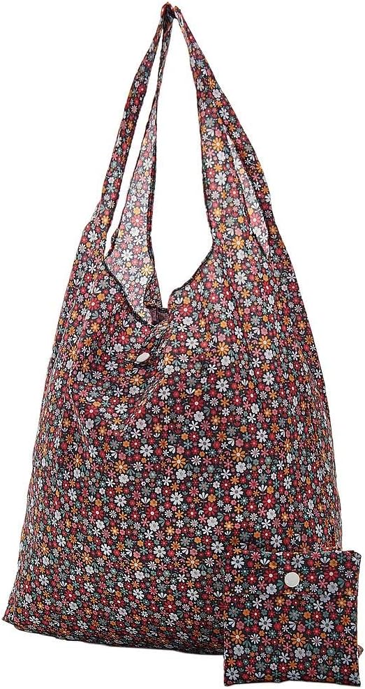 ECO CHIC Foldable Reusable Grocery Bags - Lightweight, Recycled & Reusable Shopping Bag - Waterproof Packable Tote - Image 6