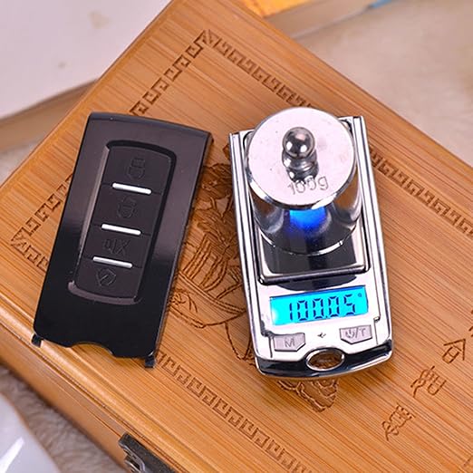 0.01g-200g Mini Car Key LCD Digital Balance Weight Pocket Jewelry Diamond Scale Digital Grams Scale, Food Scale, Jewelry Scale, Kitchen Scale - Image 5