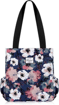 KAMO Floral Tote Bag - Waterproof Lightweight Handbags Travel Shoulder Bag for Hiking Yoga Gym Swimming Travel Beach by KAMO