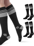 Momcozy Compression Socks for Women, 20-30 mmHg for Flying, Travel & Sports | 20-30 mmHg option: Enhanced support with zoned compression, Lycra fiber for lasting elasticity, silver-infused for freshness by Momcozy