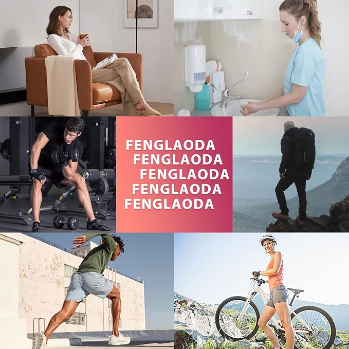 fenglaoda Compression Socks for Women Men 3 Pairs Graduated Compression Support Circulation Socks for Nurses - Image 5