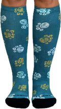 Crazy Compression Socks, Comfortable Support Socks for Recovery, Travel, Hiking, and Long-Hour Comfort w/Fun Designs by CrazyCompression