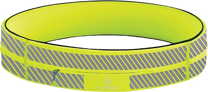 FlipBelt Zipper Running Belt, Waist Pack for Fitness and Running, US Company by FlipBelt