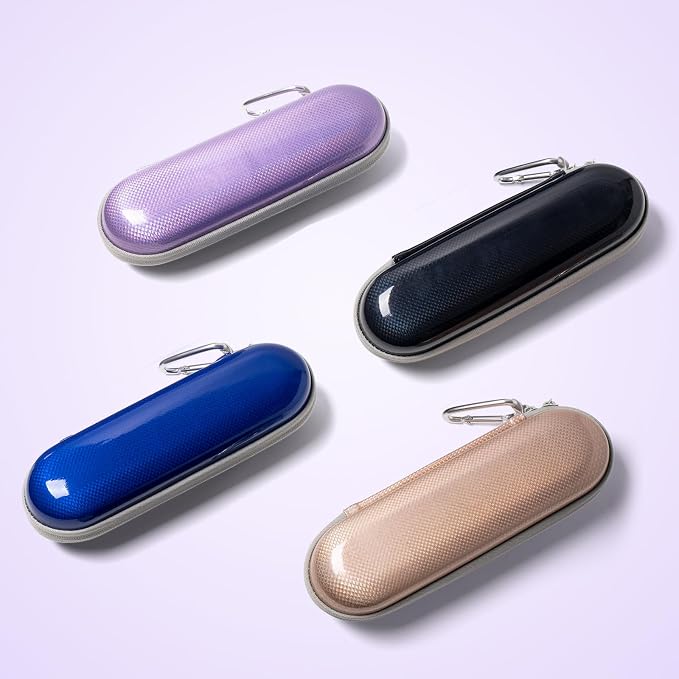 Nincha Hard Shell EVA Electric Toothbrush Case - Waterproof, Shockproof, Moisture Resistant, Large Size Fits Oral-B iO, Pro, Smart Series, Philips Sonicare (Purple) - Image 7