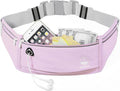 Slim Running Belt Fanny Pack, Phone Holder Waist Pack Money Belt - Lilac by Unknown
