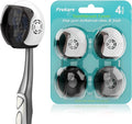 Frekare Toothbrush Covers Caps Brush Pod Case Protector For Travel 4 pack | Helemt Style Toothbrush Case Protector Fits Most Manual and Electric Tooth Brushes For Bathrooms Household by Frekare