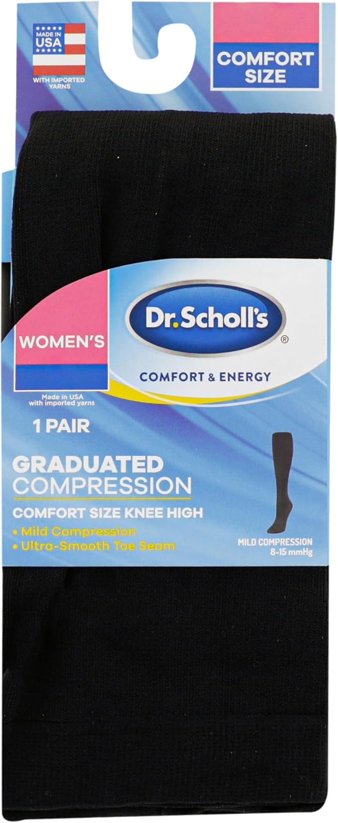 Dr. Scholl's womens Graduated Compression Knee High Socks - Comfort and Fatigue Relief - Mild 8-15 Mmhg - Image 4