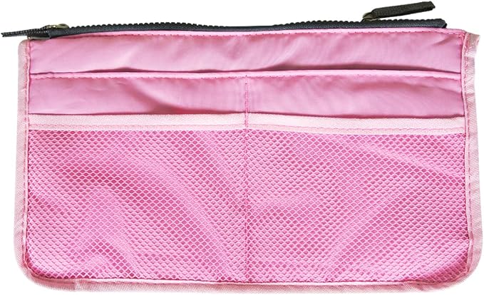 Wrapables® Unisex Bag Insert Organizer, Travel Bag Organizer (Pink) - Image 3