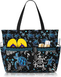 Beach Bag Tote Bags Waterproof Sandproof for Women Large Beach Tote Pool Bag Foldable with Zipper for Travel Weekend by MAHIPOCI