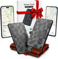 2 Pack Wallet Tracker Card (iOS and Android), 6-12 Years Battery Smart Card | Bluetooth Slim Tracing Card, Work with Apple Find My & Google Find Hub, Locator for Luggage, Passports, Keys, Backpack by NozlaID
