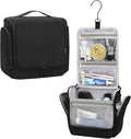Relavel Hanging Toiletry Bag for Men and Women, Travel Toiletries Bag Water-resistant Large Makeup Cosmetic Organizer Storage, Shaving Dopp Kit Shower Bathroom Hygiene Bags, Carry-on Travel Essentials by Relavel