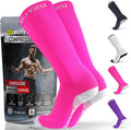 BLITZU Compression Socks for Women and Men 20-30mmHg-Circulation Support | Graduated Pressure, Leg Swelling & Pain Relief, Breathable, Everyday Wear, Running, Nurses, Shin Splints, Flight, Travel by BLITZU