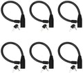 Child-Proof Refrigerator Lock for Kids & Adults - Lock for French Door Fridge and Cabinet (Small, Black, 6 Pack Keyed Alike) by UrbanAugust
