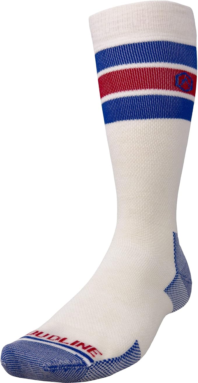 CloudLine - Merino Wool Graduated Compression Socks for Men and Women - Ultralight, Moisture Wicking, Made in USA - 1 Pair by CloudLine