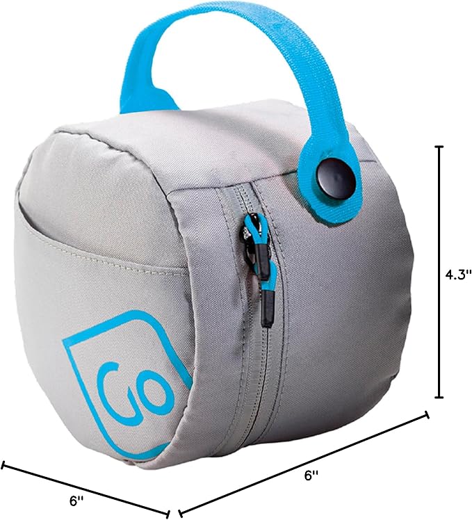 Universal Travel Pillow Packer, Compatible with Most U-Shaped Memory Foam Neck Pillows, Roll to Fit, Perfect for Airplane, Bus, Car, and Train Journey, Travel Essentials, Blue - Image 10