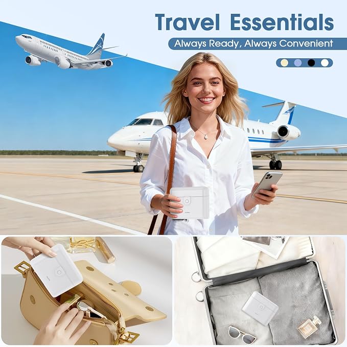 Travel Bottles TSA 4x2oz With Case Leak-Proof White | Durable ABS hard case, press-to-unlock, 4 individual compartments, wide-mouth bottles for easy fill, leak-proof seals - Image 7